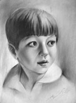 Современный детский портрет