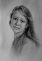 Портрет рисунок девушки